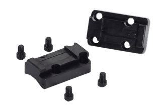 Browning Two-Piece Browning-Style Scope Base for X-Bolt X-Lock rifles features a matte finish and mounting screws